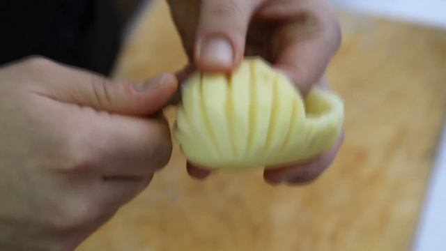 Приготовление лаптей из картофеля смотреть онлайн