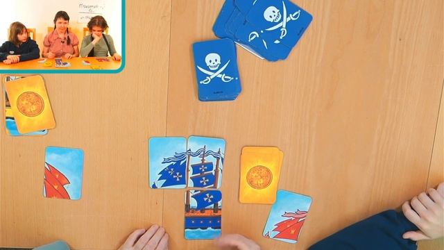 Пираты Piratatak Djeco - настольная игра на везение и внимательность