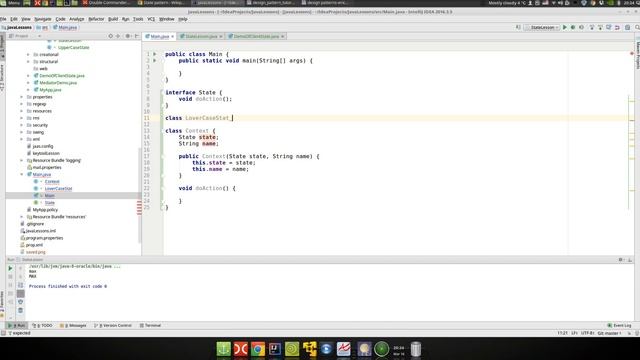 Урок Java 291: Patterns 24: State смотреть онлайн