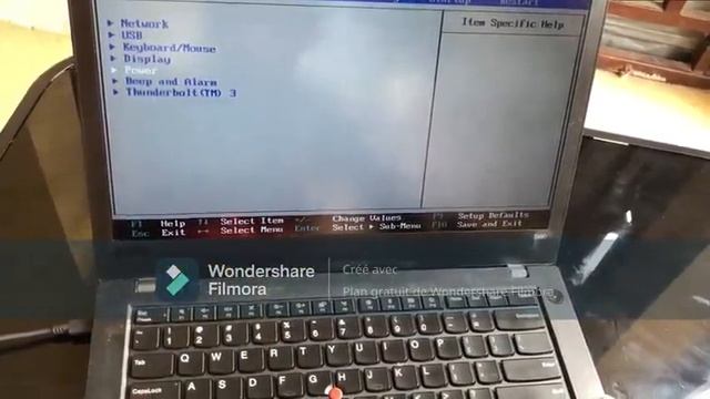 How To Enter The Bios Lenovo thinkpad T480 /T490. And Install new Windows смотреть онлайн