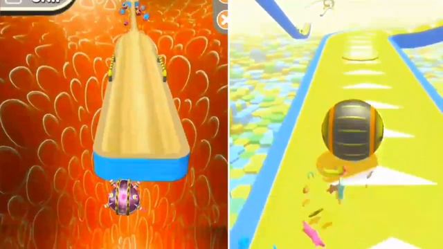 Going Balls vs Action Balls Speed Run Gameplay || Bolls Game смотреть онлайн