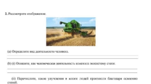 7 класс Биология Суммативное оценивания по разделу Экосистемы Сор1 смотреть онлайн