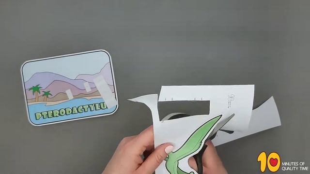 3D Pterodactyl Dinosaur Craft смотреть онлайн