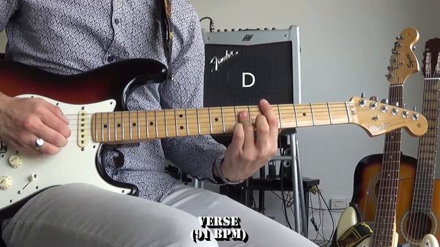 Dua Lipa - Thinking 'Bout You (Quick Guitar Tutorial + Tabs) смотреть онлайн