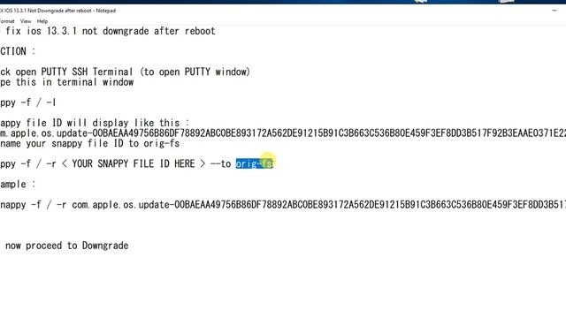 How to fix ios 13.3 not downgrade after reboot смотреть онлайн