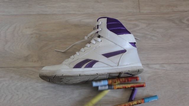 Рисуем на кедах своими руками DIY смотреть онлайн