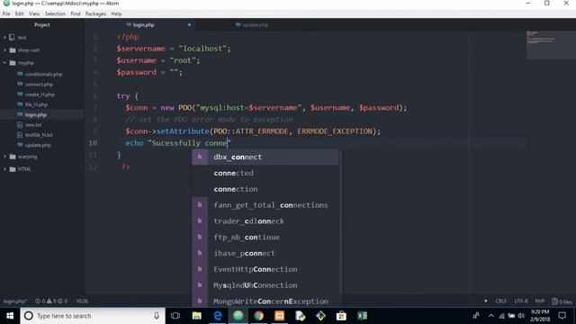 0. Connecting the database Using PDO || PHP смотреть онлайн