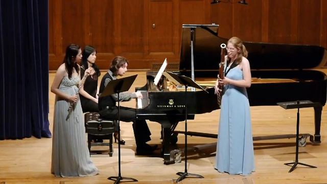 Beethoven - Trio for Flute, Bassoon and Piano WoO 37 2nd Mov. смотреть онлайн