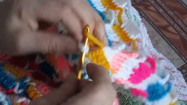 Вязание крючком накидка на кресло 2 смотреть онлайн