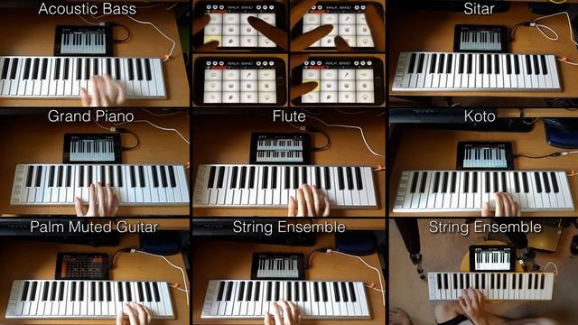 Tonari no Totoro (My Neighbor Totoro) - by Joe Hisaishi (Walk Band & Xkey 37 Cover) смотреть онлайн