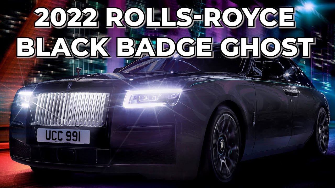 2022 ROLLS ROYCE BLACK BADGE GHOST - Вождение! смотреть онлайн
