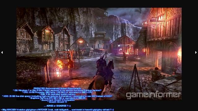 The Witcher 3: Wild Hunt - Predicted game system requirements (Also slideshow & W3 OST in Full HD) смотреть онлайн