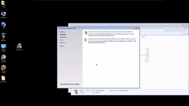 MS SQL SERVER Windows 7 Kurulumu смотреть онлайн