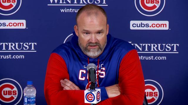 "He's that spark" | Manager David Ross Discusses the Cubs Walk-Off Win, Morel's Performance смотреть онлайн
