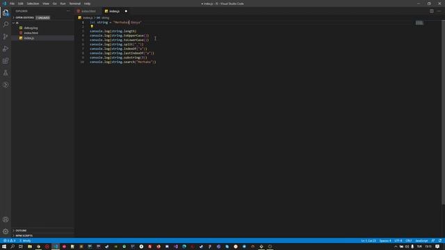 Temel Javascript Eğitimi - 3 (String Kullanımı ve Fonksiyonları) смотреть онлайн