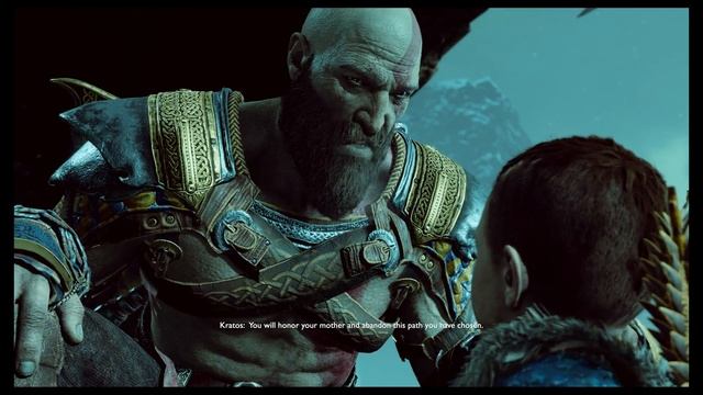 God of War - Escape From Helheim: "I am your Father" Kratos Scolds Atreus "Abandon This Path" (2018 смотреть онлайн