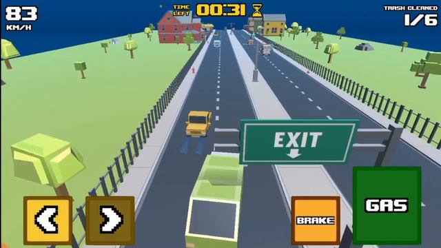 Crazy Road: Trash Dump Truck | Android Mobile Game смотреть онлайн