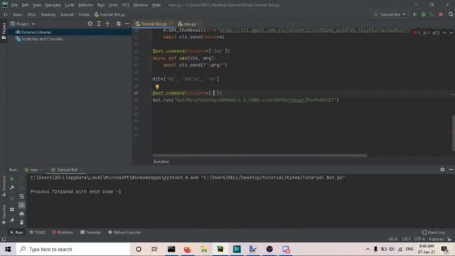 #5 Discord Bot Tutorial Using Pycharm For Free!| How To Send Random Messages смотреть онлайн