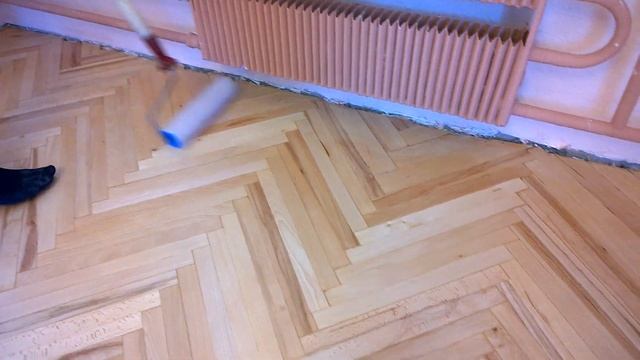 Покрытие паркета лаком смотреть онлайн