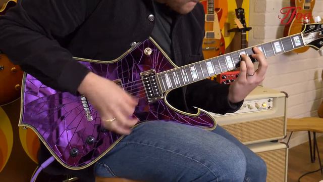 Ibanez Paul Stanley PS2CM Limited Purple Mirror played by Milo Groenhuijzen | Demo @ TFOA смотреть онлайн