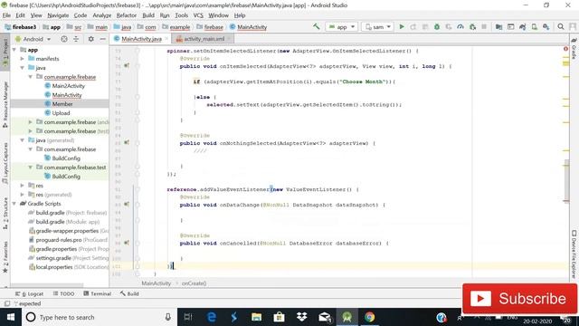 Store Spinner value in firebase realtime database (2020) Auto Increament смотреть онлайн