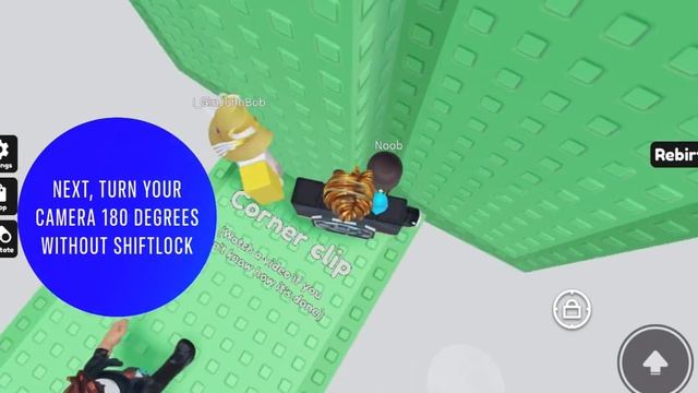 How to corner clip on a tablet or phone ￼(Roblox tutorial) смотреть онлайн