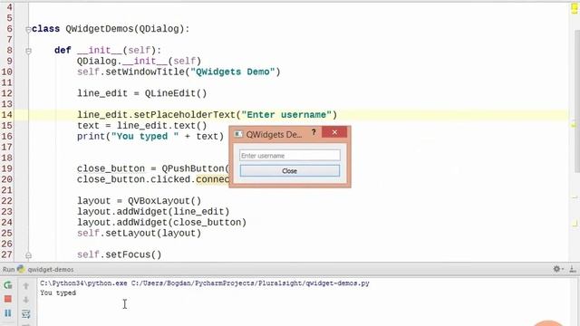 02 QLineEdit смотреть онлайн