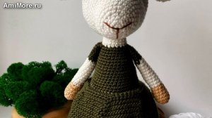 Амигуруми: схема Козочка Марта. Игрушки вязаные крючком - Free crochet patterns.