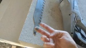 ПРОСТОЙ способ РЕМОНТА ПОЛОТНА для сабельной пилы за 3 минуты