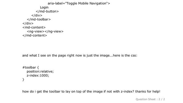 HTML : Angular Material Transparent Toolbar смотреть онлайн