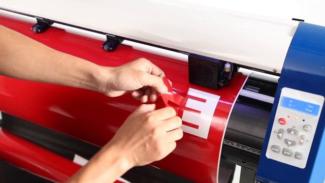VEVOR 53" Vinyl Cutter Plotter Cutting Laser Plotter Contour Cut Graphics Advertise смотреть онлайн