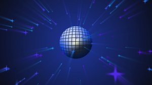 Футаж диско шар Анимация для видео на зелёном фоне Прозрачный фон