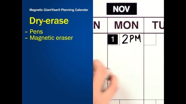 Giant Year® Classic 365-Day Planning Calendars Magnetic Dry-Erase printed Whiteboard Kits смотреть онлайн