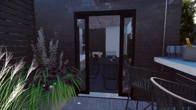 Small garden (сад в современном стиле, ландшафтный дизайн, ландшафтное проектирование) смотреть онлайн