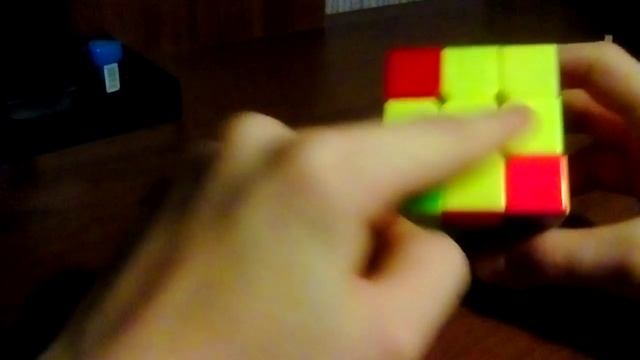 Как собрать верхний крест кубика Рубика смотреть онлайн