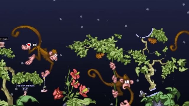 Worms World Party Mission 14 | Rainforest Ruckus | Speedrun смотреть онлайн