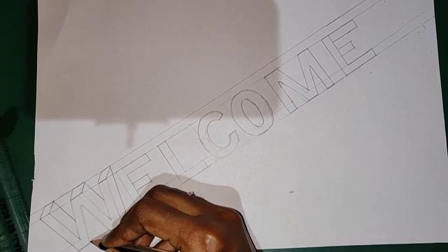 How to write 3D letters? - WELCOME смотреть онлайн