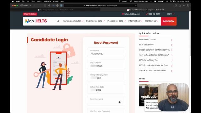 IELTS: How to Create Login Username and Password || @SaadiClass смотреть онлайн
