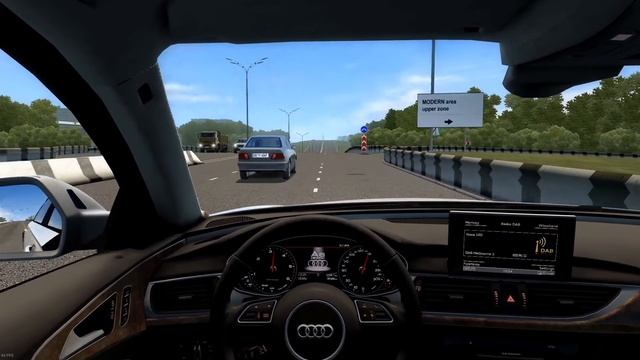 City Car Driving 1.5.7 | Audi A6 Allroad | Custom Sound | 60 FPS 1080p смотреть онлайн