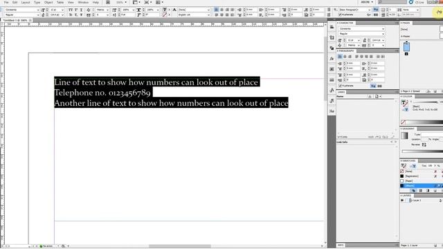 Align numbers using an open type font in Adobe InDesign смотреть онлайн