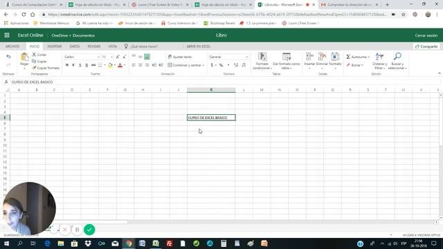 Capitulo 0: Excel Básico смотреть онлайн