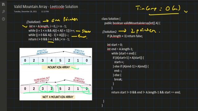 Valid Mountain Array Leetcode - Java Solution | Leetcode problems and solutions смотреть онлайн