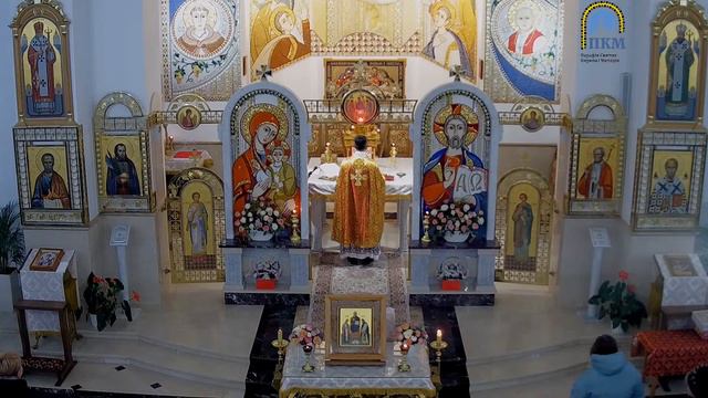 23.11.22 Середа. 17:40 - Вервиця. 18:00 - Божественна Літургія за померлих. Панахида. смотреть онлайн