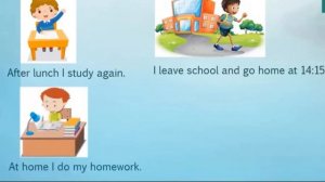 Daily routines - Распорядок дня для детей, На Английском.