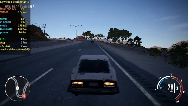 Need for Speed Payback | Intel HD 520 [i3 6006U + 8GB Ram] смотреть онлайн