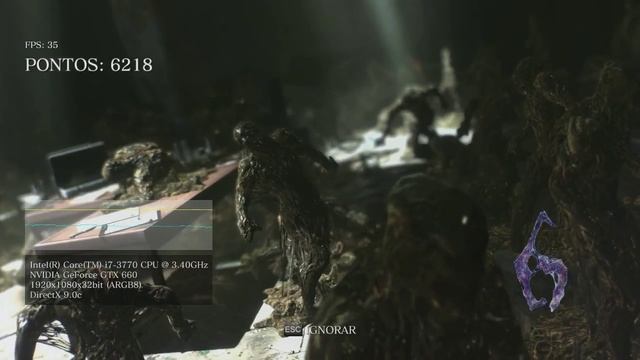 Resident Evil 6 | Intel Core i7 3770 | GTX 660 | 8GB | Ultra Settings | Benchmark смотреть онлайн