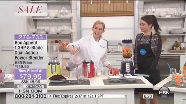 Bon Appetit 1.3HP 8Blade DualAction Blender смотреть онлайн
