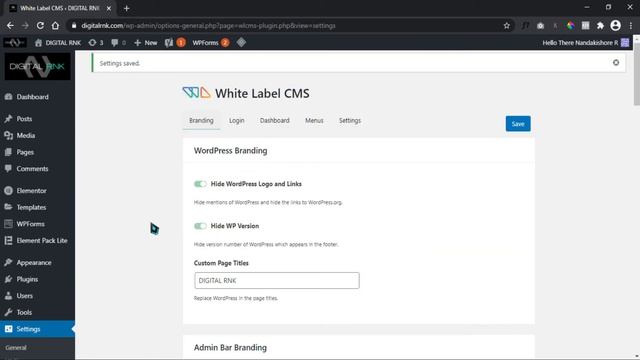 How to Create Custom Wordpress Dashboard For Clients - 2023 смотреть онлайн