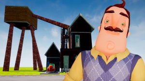 ШОУ ПРИВЕТ СОСЕД!ВАСИЛИЧ АРХИТЕКТОР И ПАСХАЛКА НА AMONG US!ИГРА HELLO NEIGHBOR MOD KIT ПРОХОЖДЕНИЕ!