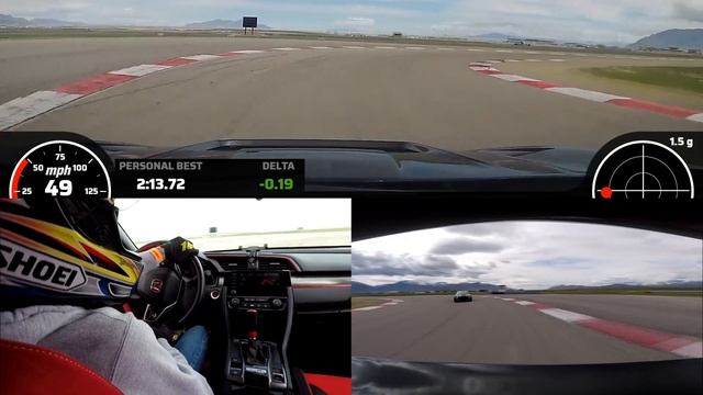 Honda Civic Type R Time Trial - Nasa Utah Round 1.5 2023 Outer track - 2:13.27 смотреть онлайн